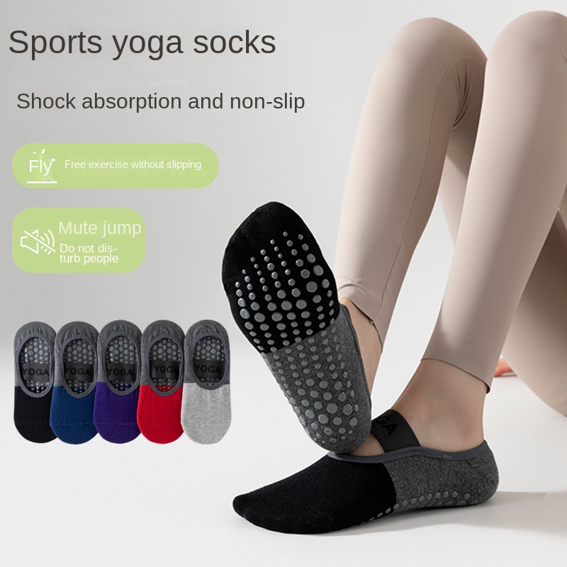 Yoga Pilates Yoga - 5쌍 크로스보더 전문 요가 양말, 면