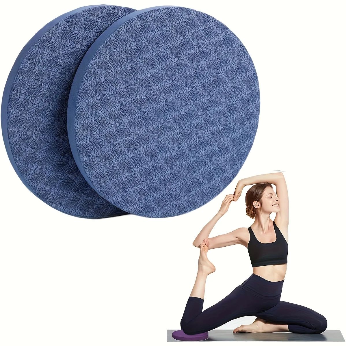 Pilates Yoga Kit - 2팩 요가 무릎 패드 요가 무릎