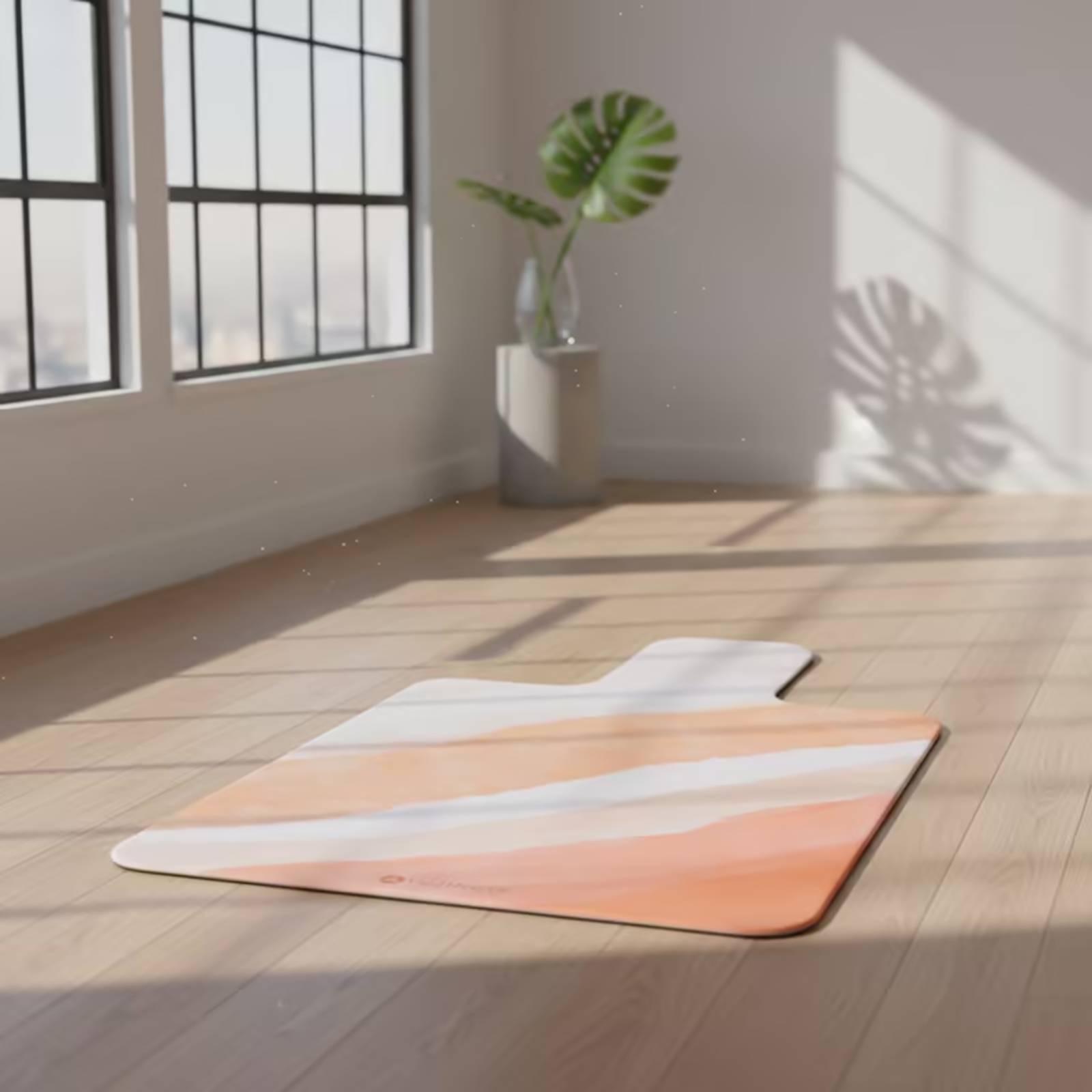 Pilates & Yoga Vida - 운동 매트 스웨이드 필라테스 매트 논슬립