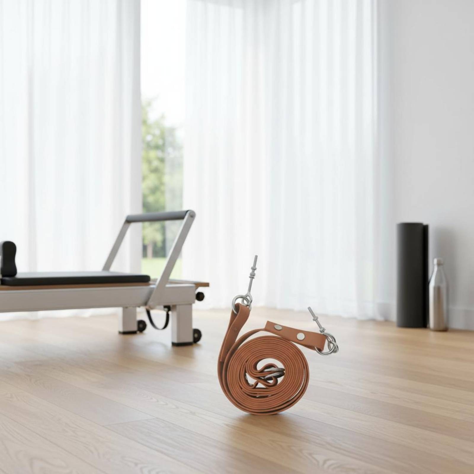 Pilates & Yoga Vida - 리포머 더블 루프 스트랩 편안한 필라테스
