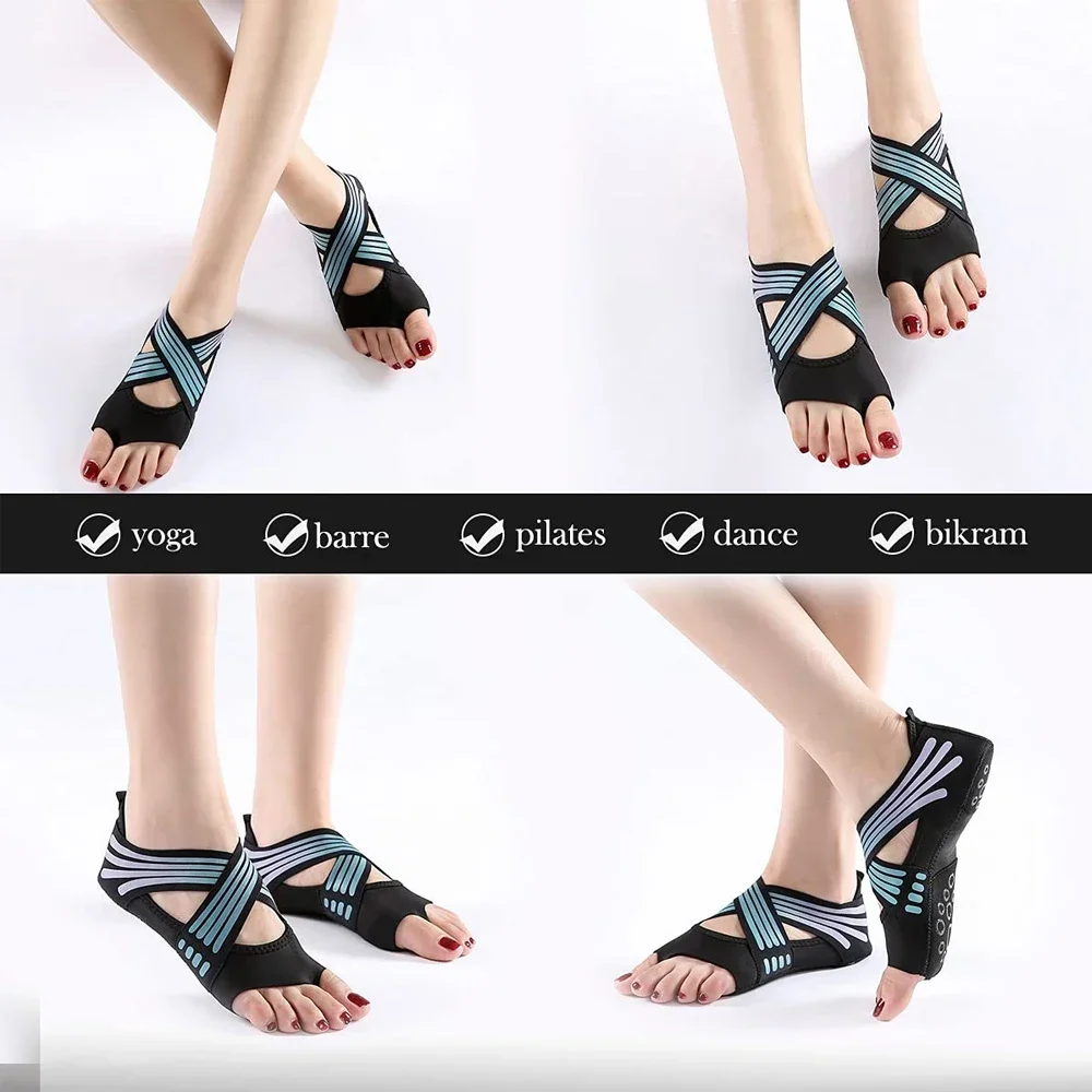 1쌍 전문가용 논슬립 헬스장 요가 신발 플랫 소프트 미 - Pilates Yoga Shoes 리뷰 및 가격