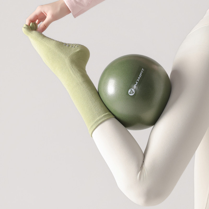 1 쌍 여성 요가 양말 캔디 컬러 코튼 실리콘 미끄럼  - Yoga Pilates Yoga 리뷰 및 가격