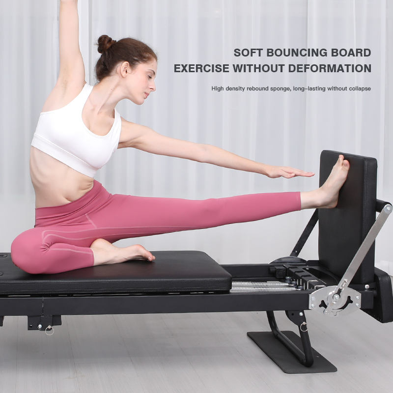 대형 접이식 필라테스 리포머 장비 코어 요가 침대 홈  - Pilates Yoga Weight Loss 리뷰 및 가격
