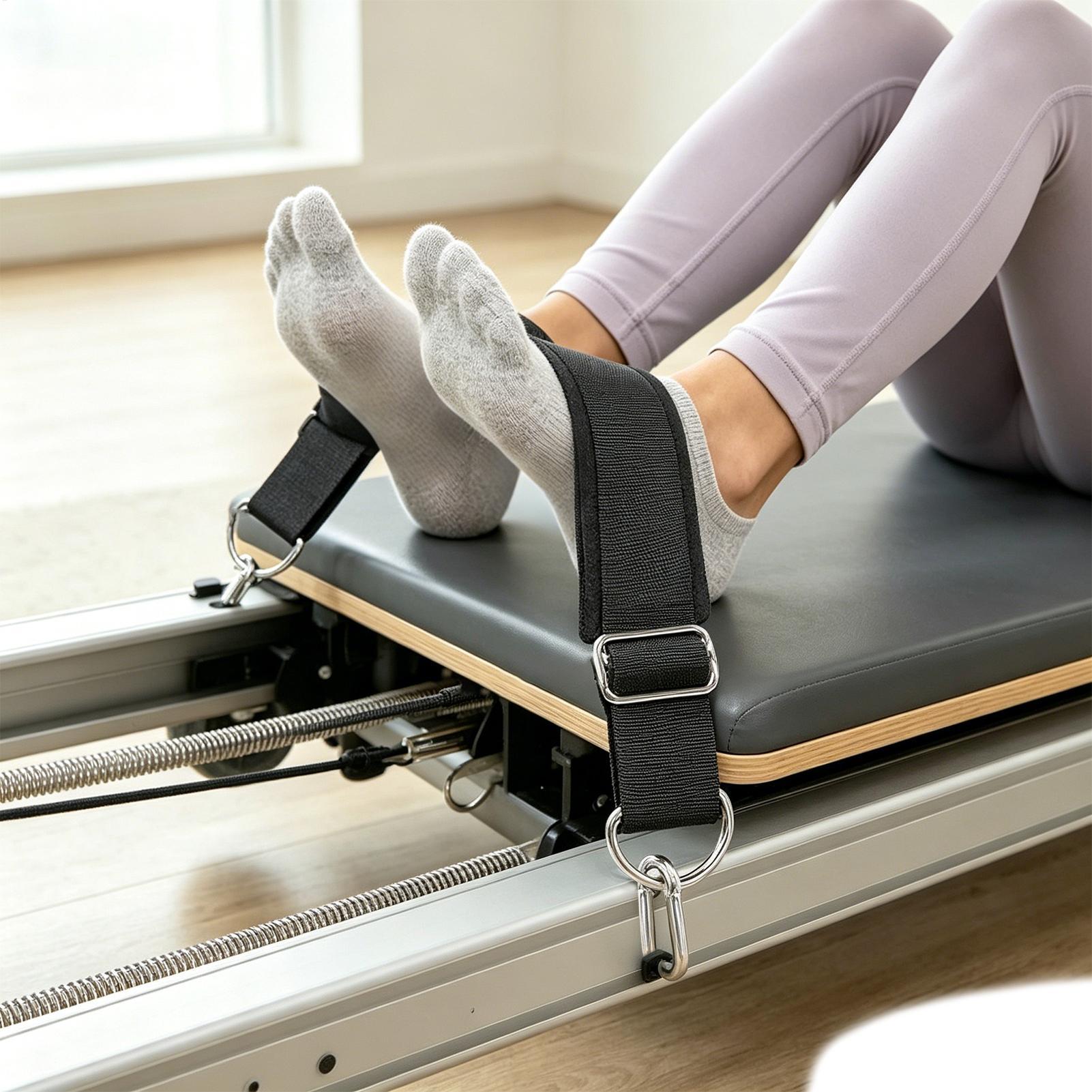 필라테스 풋스트랩 두꺼운 조절 가능 미끄럼 방지 헤비듀 - Yoga Pilates Yoga 리뷰 및 가격