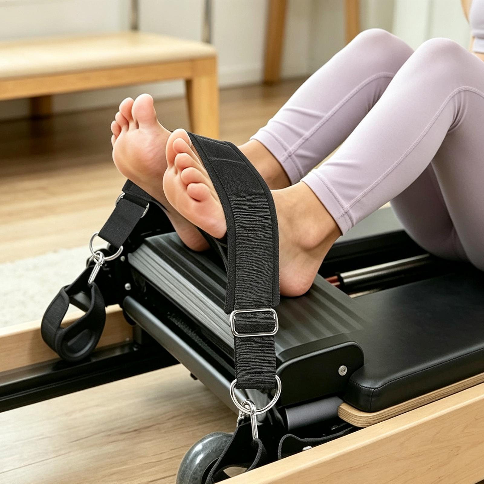 필라테스 풋스트랩 두꺼운 조절 가능 미끄럼 방지 헤비듀 - Yoga Pilates Yoga 리뷰 및 가격