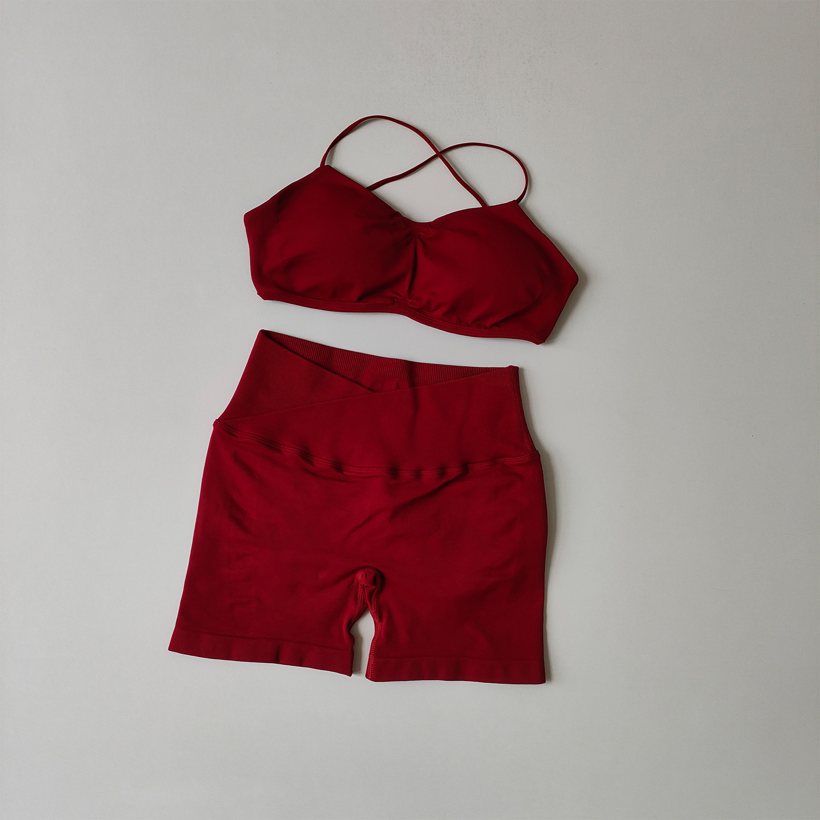 심리스 요가 세트 하이 엘라스틱 피치힙 리프팅 스포츠  - Pilates Yoga Kit 리뷰 및 가격