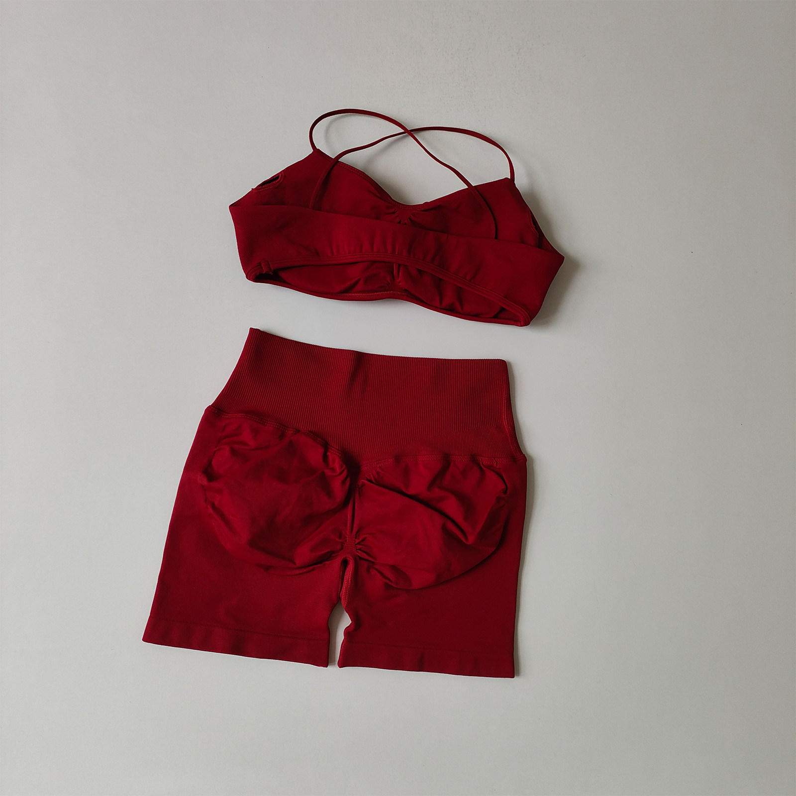 심리스 요가 세트 하이 엘라스틱 피치힙 리프팅 스포츠  - Pilates Yoga Kit 리뷰 및 가격