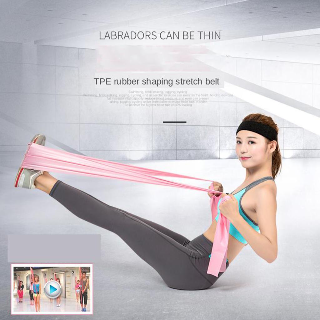 긴 스트레칭 운동 밴드 TPE 저항 키트, 필라테스 요 - Pilates Yoga Weight Loss 리뷰 및 가격