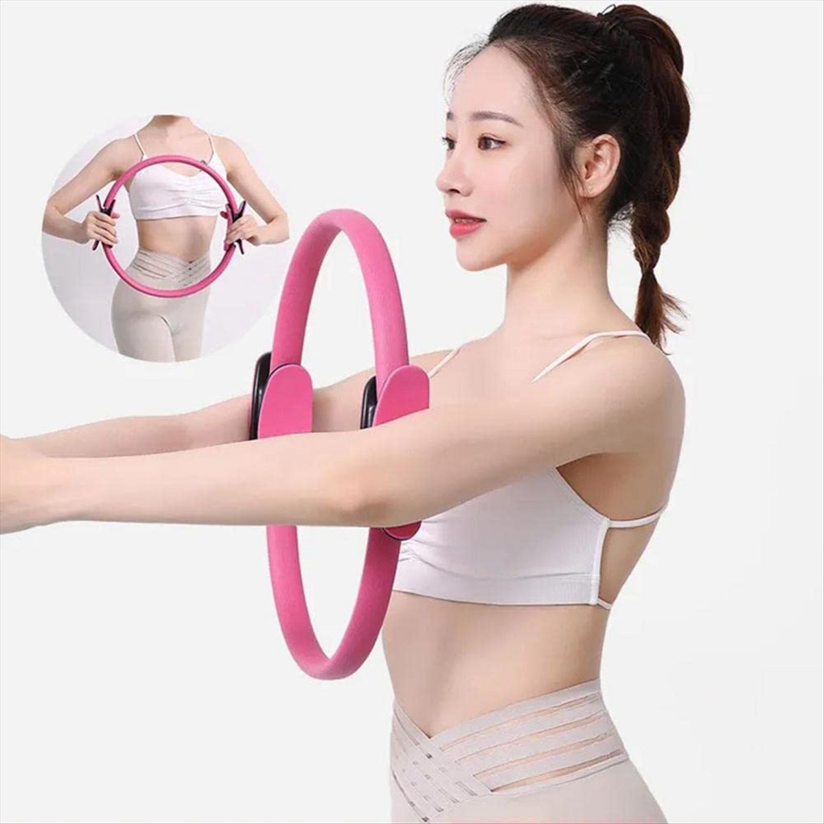 T34C 필라테스 서클(허벅지 내부 및 외부 근육 강화 - Pilates Yoga Weight Loss 리뷰 및 가격