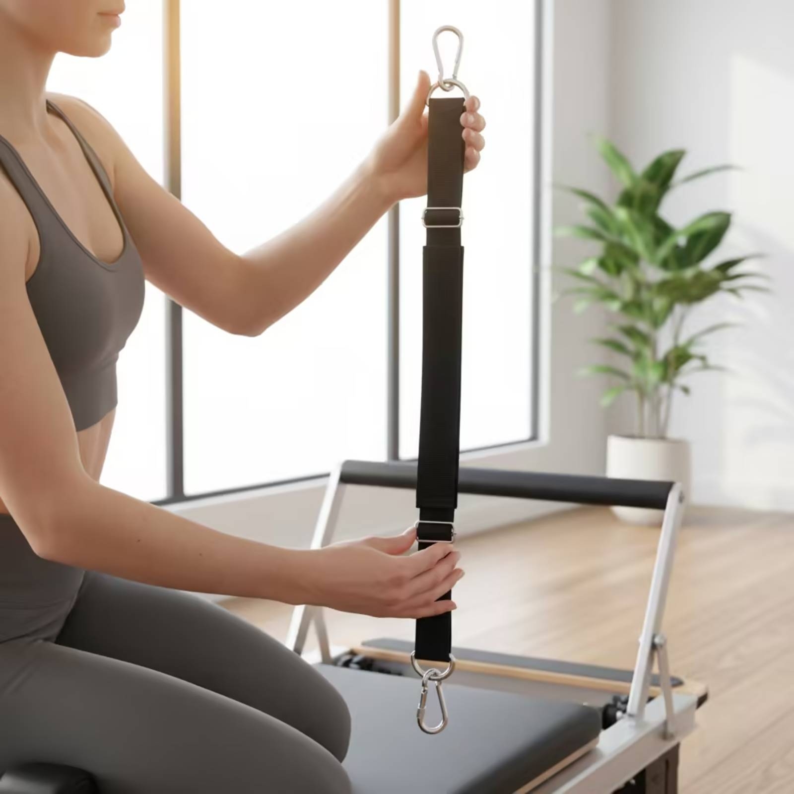 조절 가능한 후크 스트랩 스티치 후크 스트랩 피트니스  - Pilates & Yoga Vida 리뷰 및 가격
