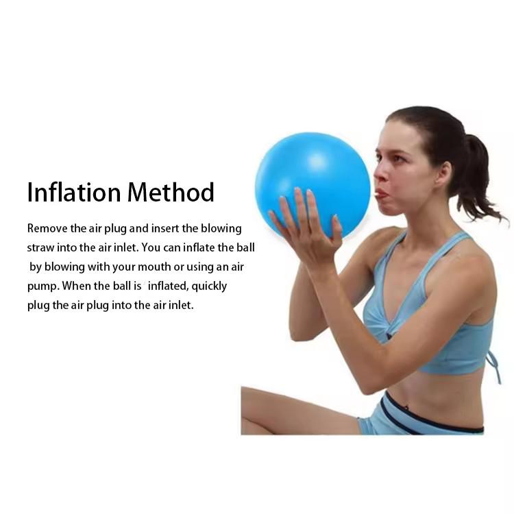 안티버스트 미니 필라테스 볼 25cm - 미끄럼 방지  - Pilates Yoga Ball Workout 리뷰 및 가격