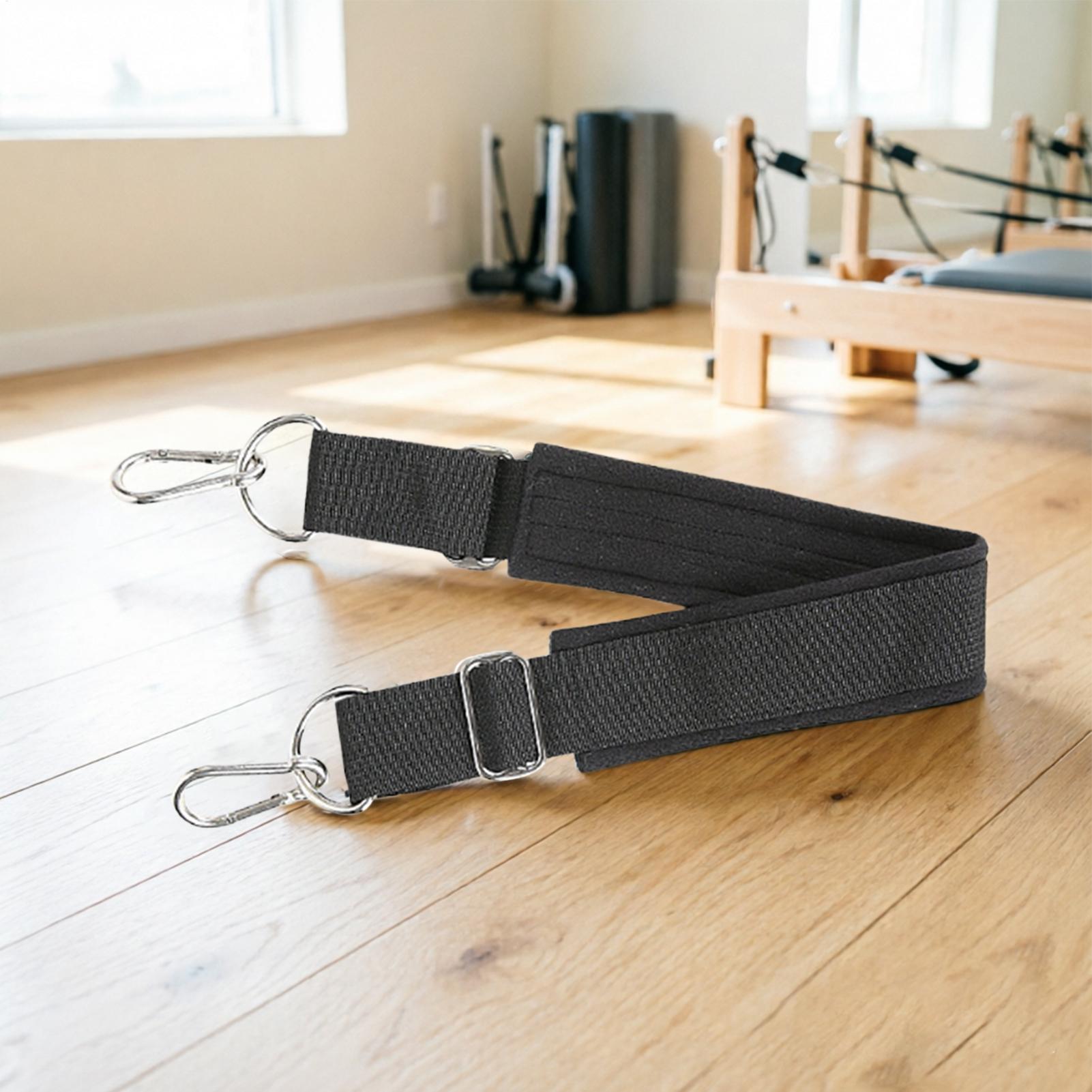리포머 풋스트랩 더블 루프 두꺼운 논슬립 조절 가능한  - Yoga Pilates Yoga 리뷰 및 가격